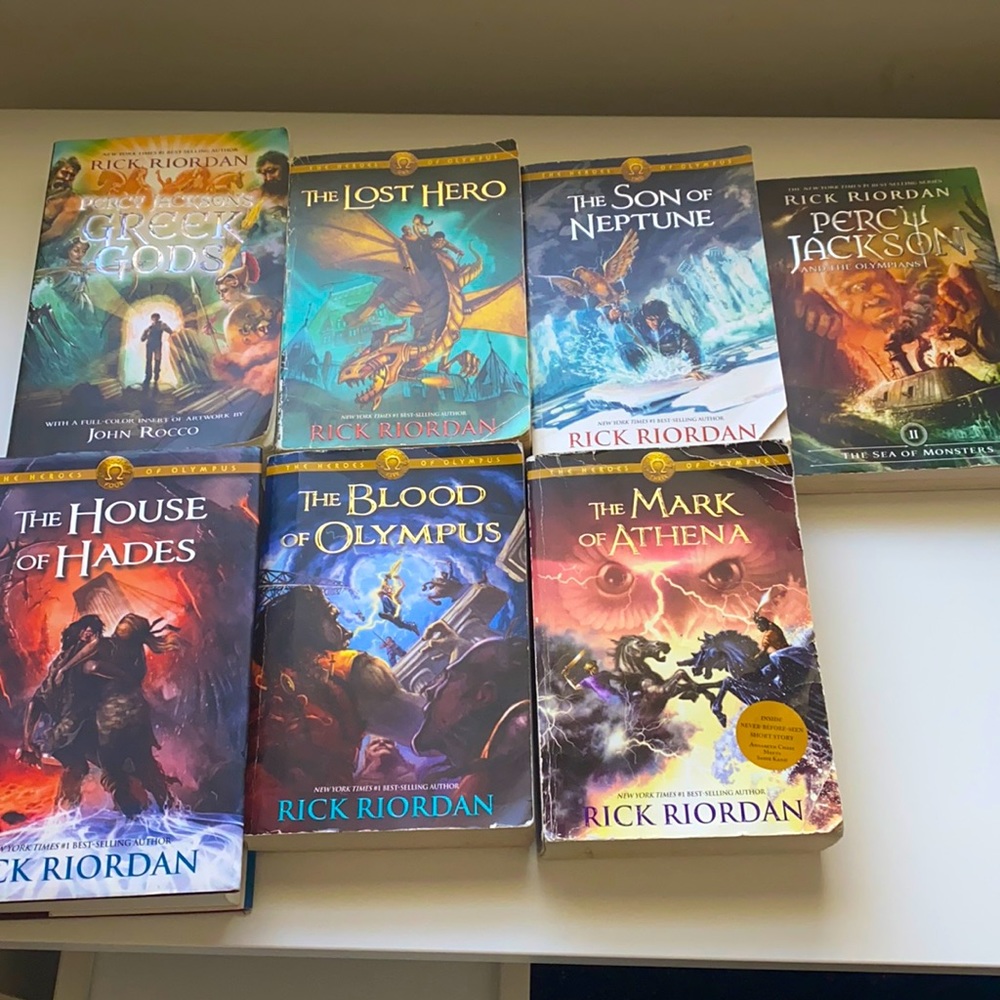 The Heroes Of Olympus 5 book series